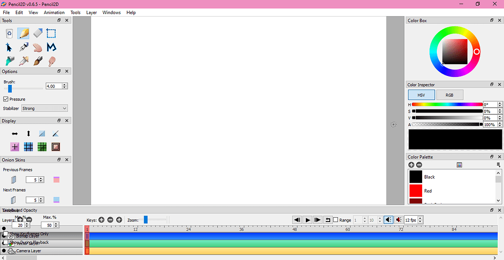 My interface seems broken - Bug Reports - Pencil2D Community