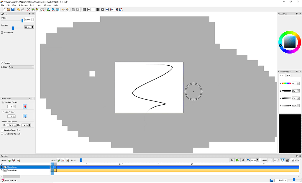 Bug when I use bitmap layer its too big - Bug Reports - Pencil2D Community
