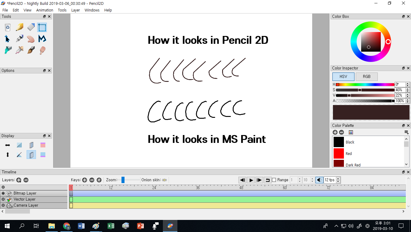 pencil 2d sound not working