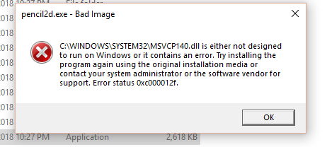 cannot find msvcp140.dll fix